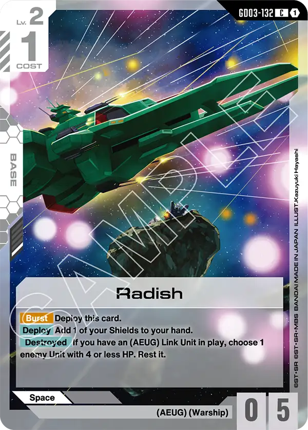 GD03-132 C Radish