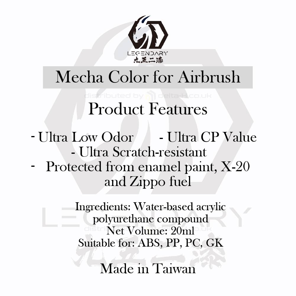 LEGENDARY WATER BASED PAINT MECHA COLOR FOR AIRBRUSH