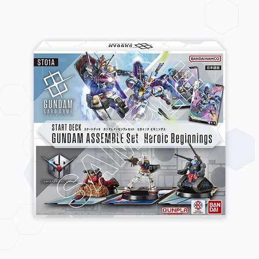 Gundam Card Game Starter Deck Gundam Assemble Set Heroic Beginnings【ST01A】JP Ver.