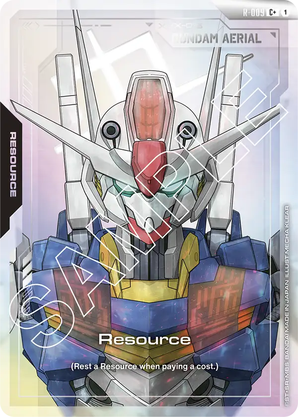 R-009 C + RESOURCE Gundam Aerial