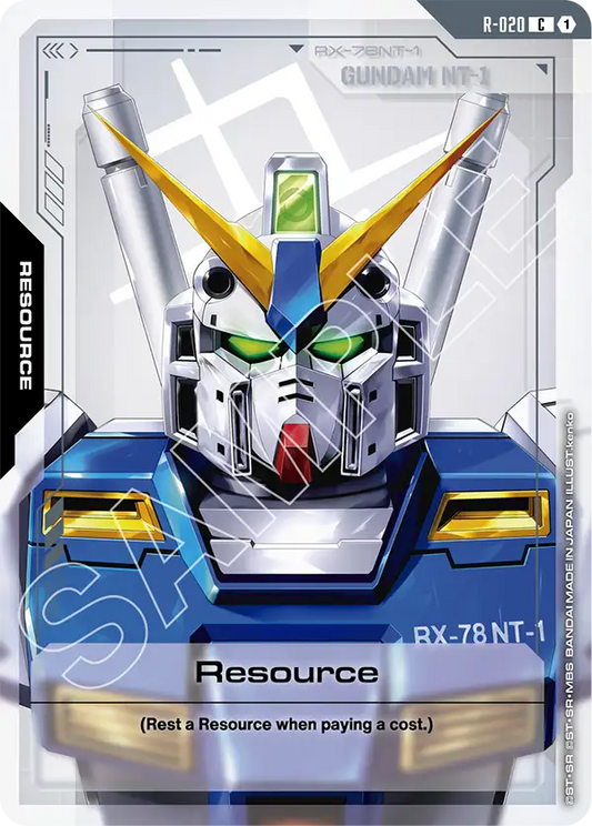R-020 C RESOURCE Gundam NT-1