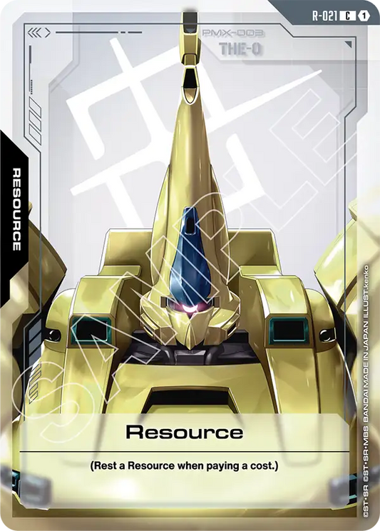 R-021 C RESOURCE THE-O
