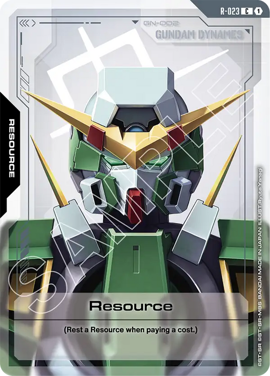 R-023 C RESOURCE GUNDAM DYNAMES