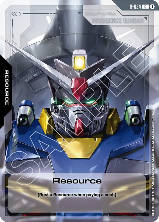 R-024 C RESOURCE PROVIDENCE GUNDAM