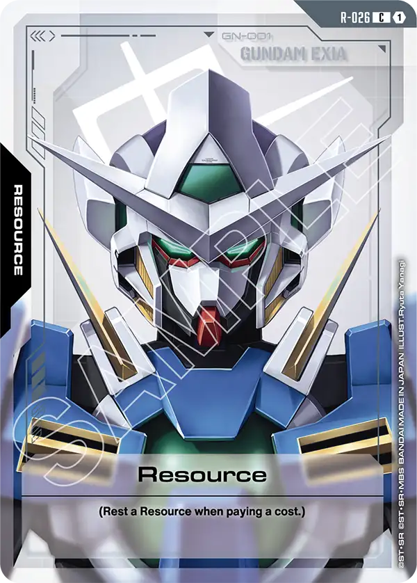 R-026 C RESOURCE GUNDAM EXIA