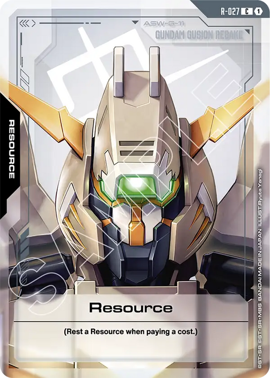 R-027 C RESOURCE GUNDAM GUSION REBAKE