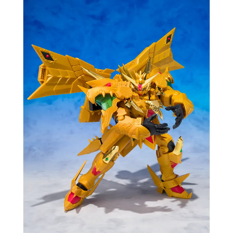 GANSO SD GUNDAM WORLD GOLD GOD SUPERIOR KAISER/SOLAR GOD GOD KAISER compatible set