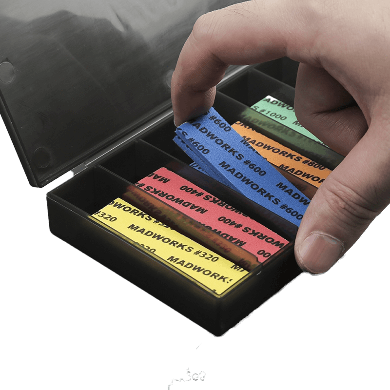 MADWORKS PHANTOM BLACK BOXSET (box w/ sanding sponges)