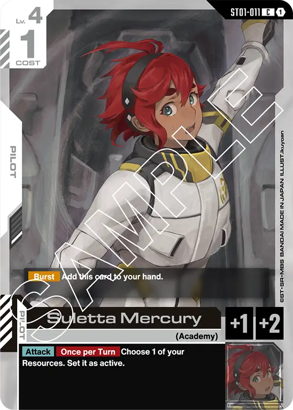 ST01-011 Suletta Mercury