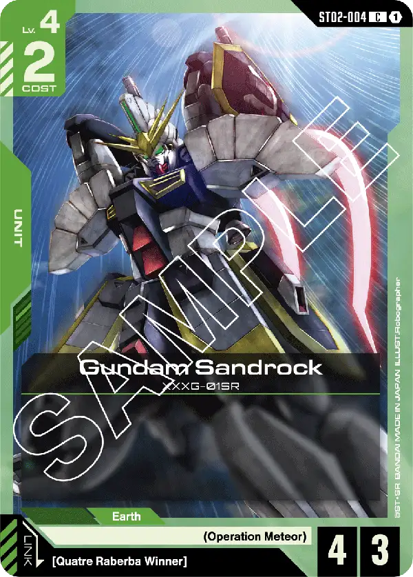 ST02-004 C Gundam Sandrock