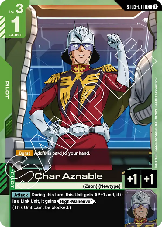 ST03-011 C Char Aznable