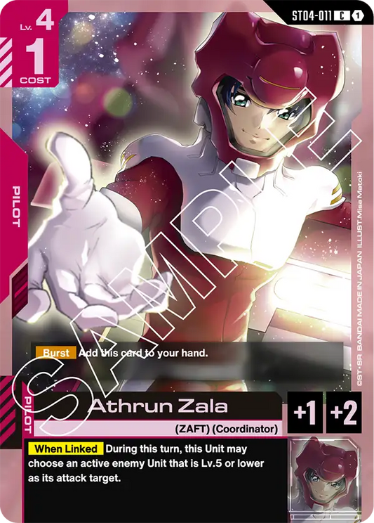 ST04-011 C Athrun Zala