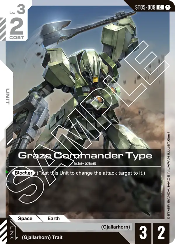 ST05-008 C Graze Commander Type