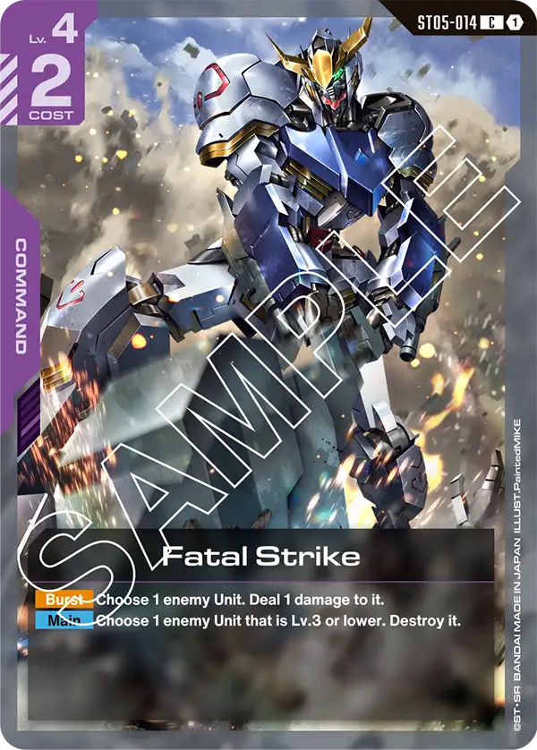 ST05-014 C Fatal Strike