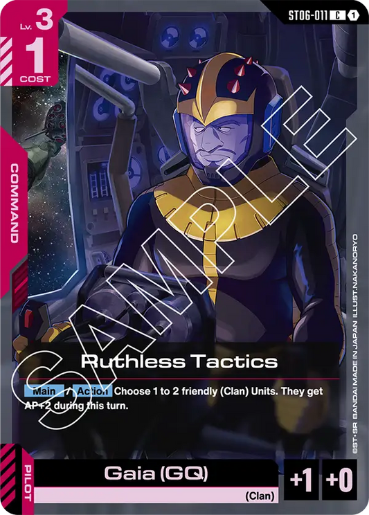 ST06-011 C Ruthless Tactics
