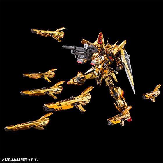 RG 1/144 SHIRANUI unit for AKATSUKI GUNDAM & CONNECTING PARTS for HG ZEUS SILHOUETTE