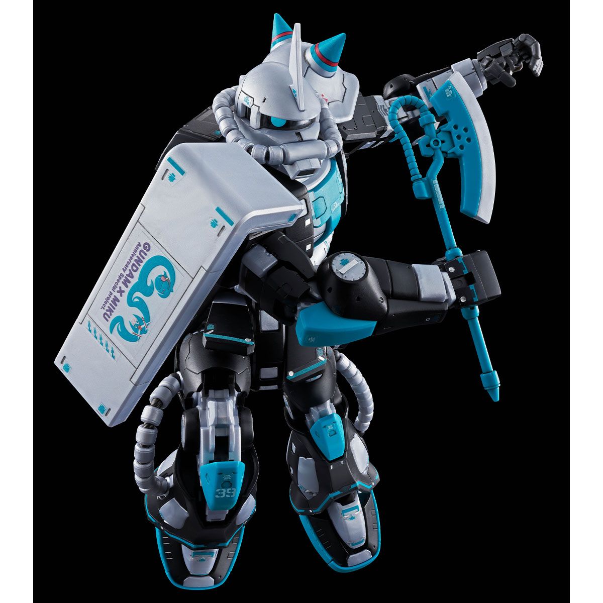 RG 1/144 MS-06S ZAKU II [HATSUNE MIKU Ver.]
