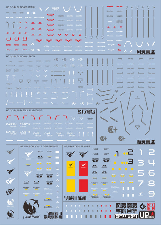 EVO HG TWFM Set 1 UV Water Decal