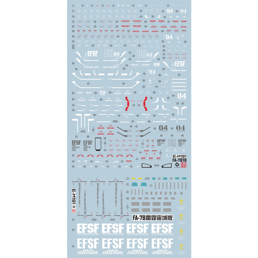 EVO MG Full Armor Thunderbolt Ka UV Water Decal