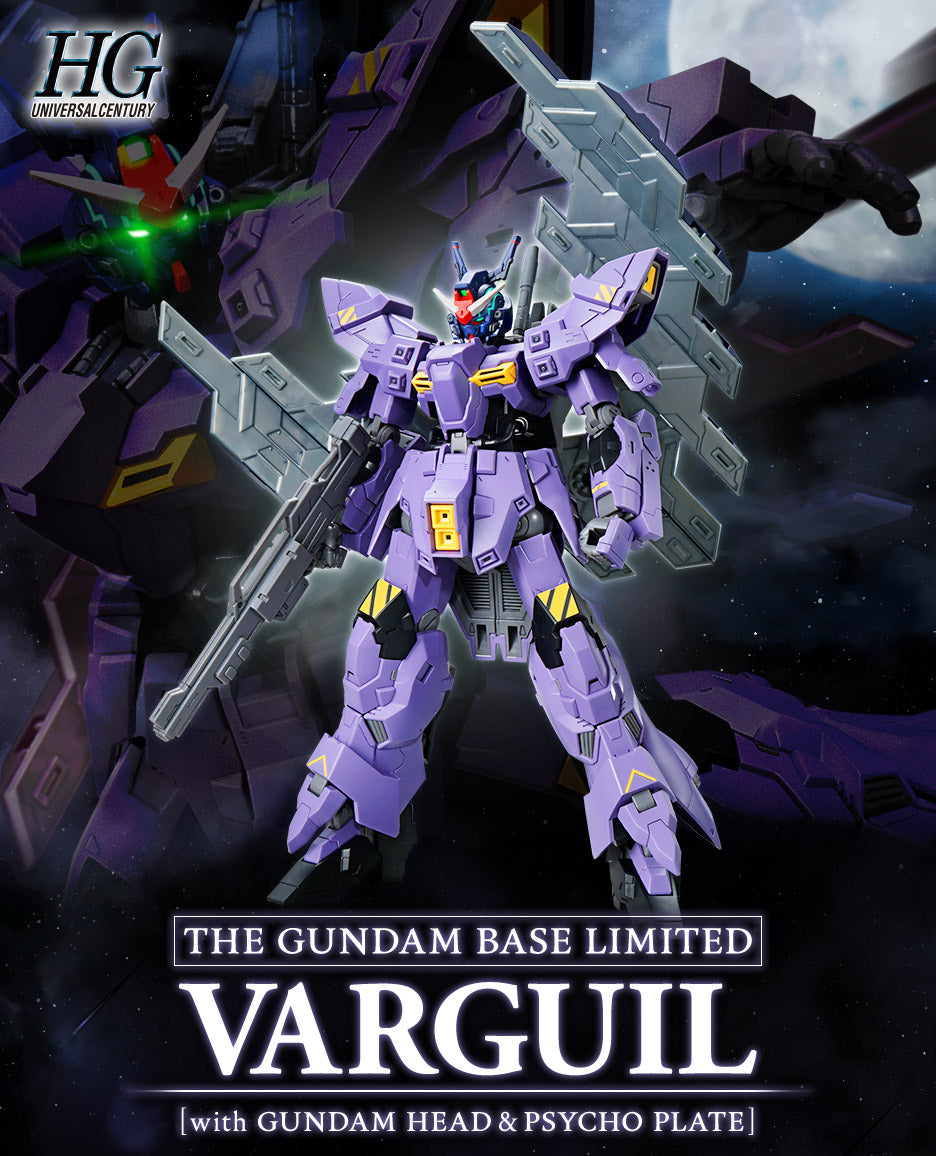 Gundam Base Limited HGUC 1/144 VARGUIL [with GUNDAM HEAD & PSYCHO PLATE]