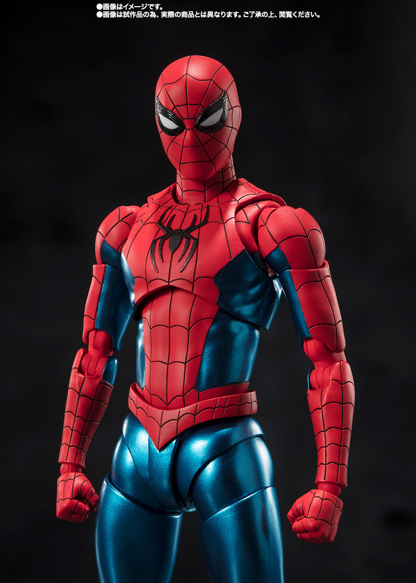 S.H.Figuarts No Way Home Spider Man (New Red & Blue Suit)