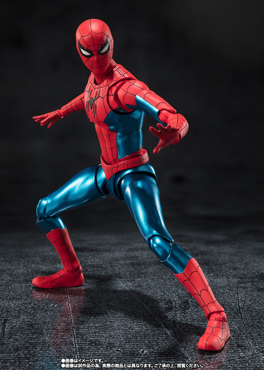 S.H.Figuarts No Way Home Spider Man (New Red & Blue Suit)