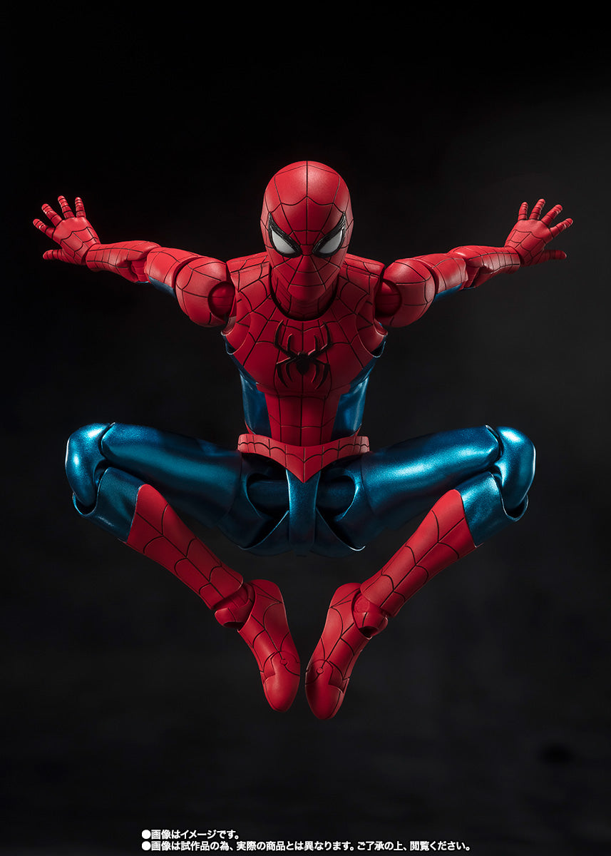 S.H.Figuarts No Way Home Spider Man (New Red & Blue Suit)
