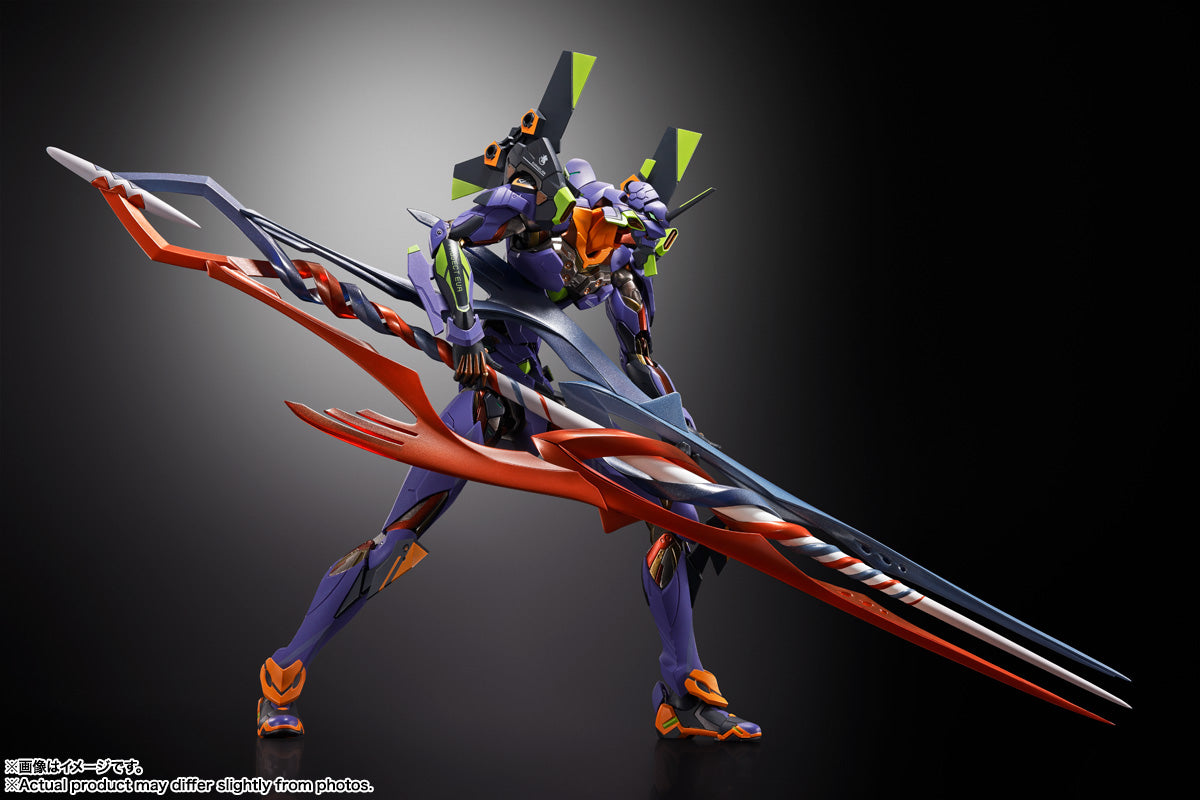 METAL BUILD EVANGELION TEST TYPE-01 30th with the spear of Gaius