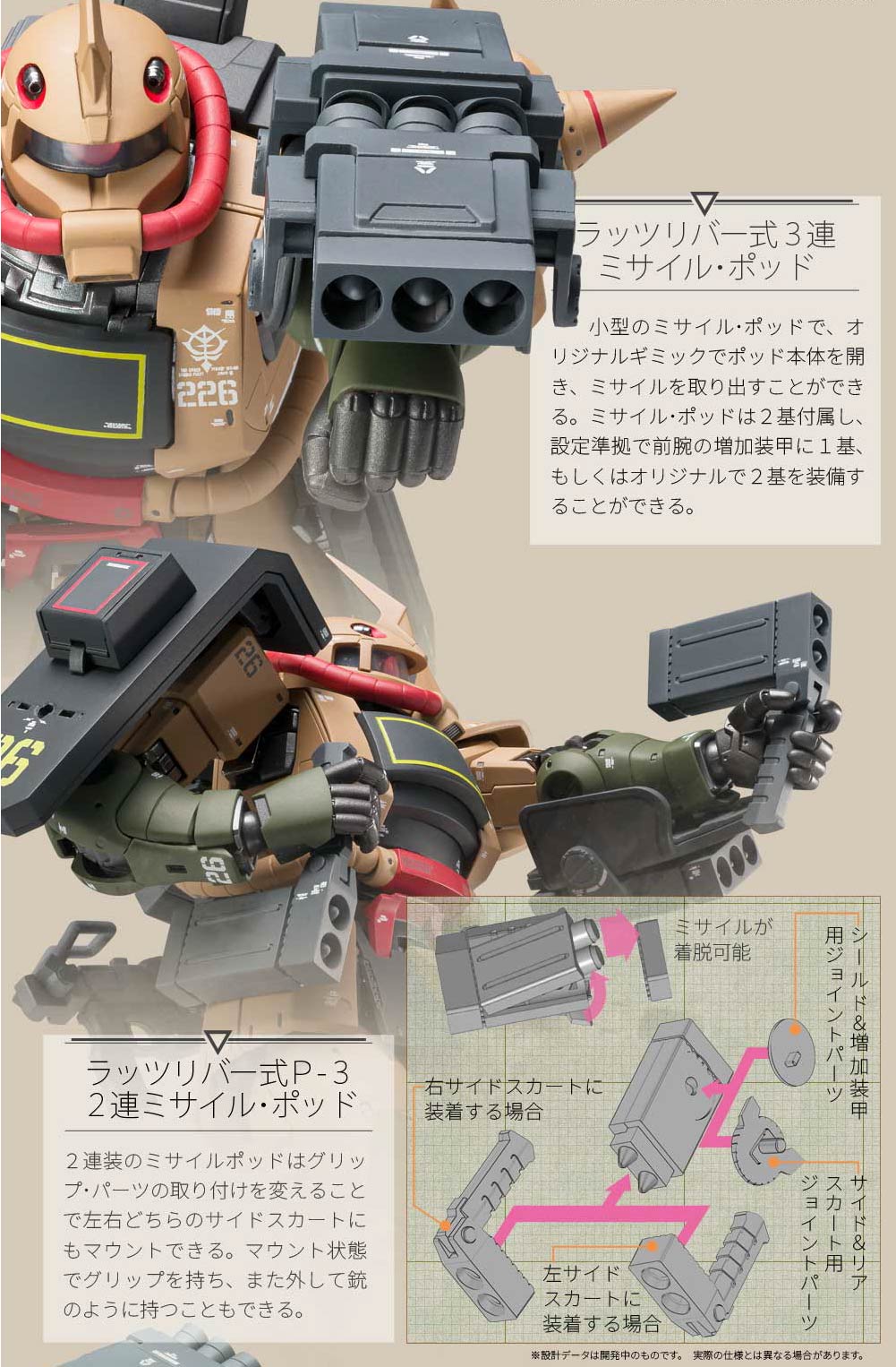 GUNDAM FIX FIGURATION METAL COMPOSITE MS-06D ZAKU DESERT TYPE