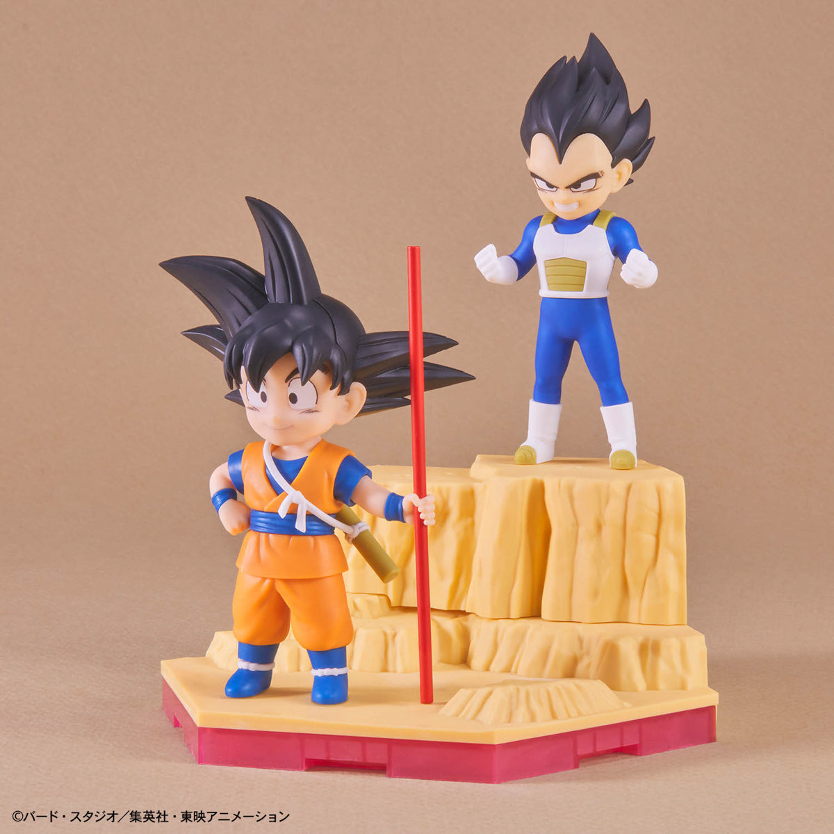 DRAGON BALL DAIMA MODEL KIT SON GOKU (MINI) & VEGETA (MINI)