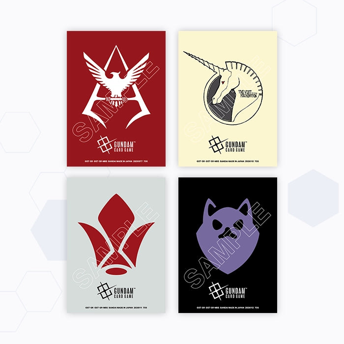 Gundam Card Game Official Matte Sleeves EX