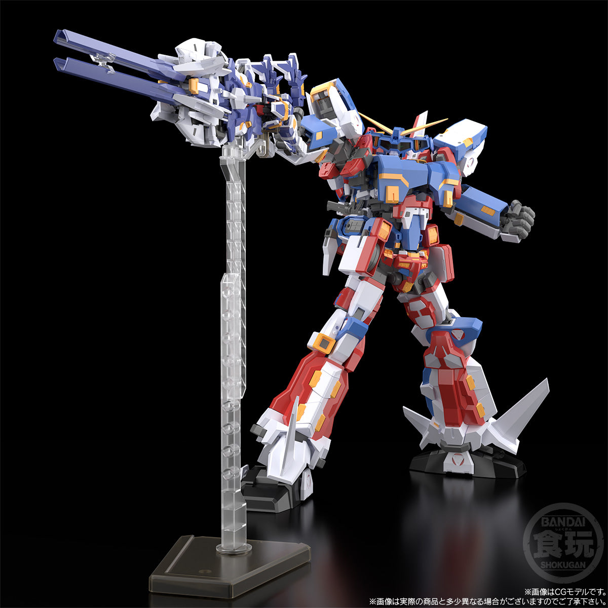 SMP [SHOKUGAN MODELING PROJECT] SUPER ROBOT WARS OG SRX STEEL OF COMPLETE BOX W/O GUM
