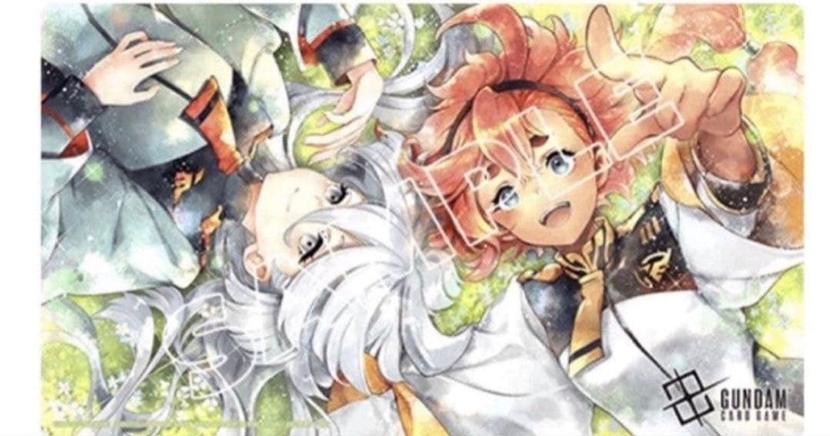 Official Playmat and Card Set Suletta & Miorine [EVX02] Japanese Ver.