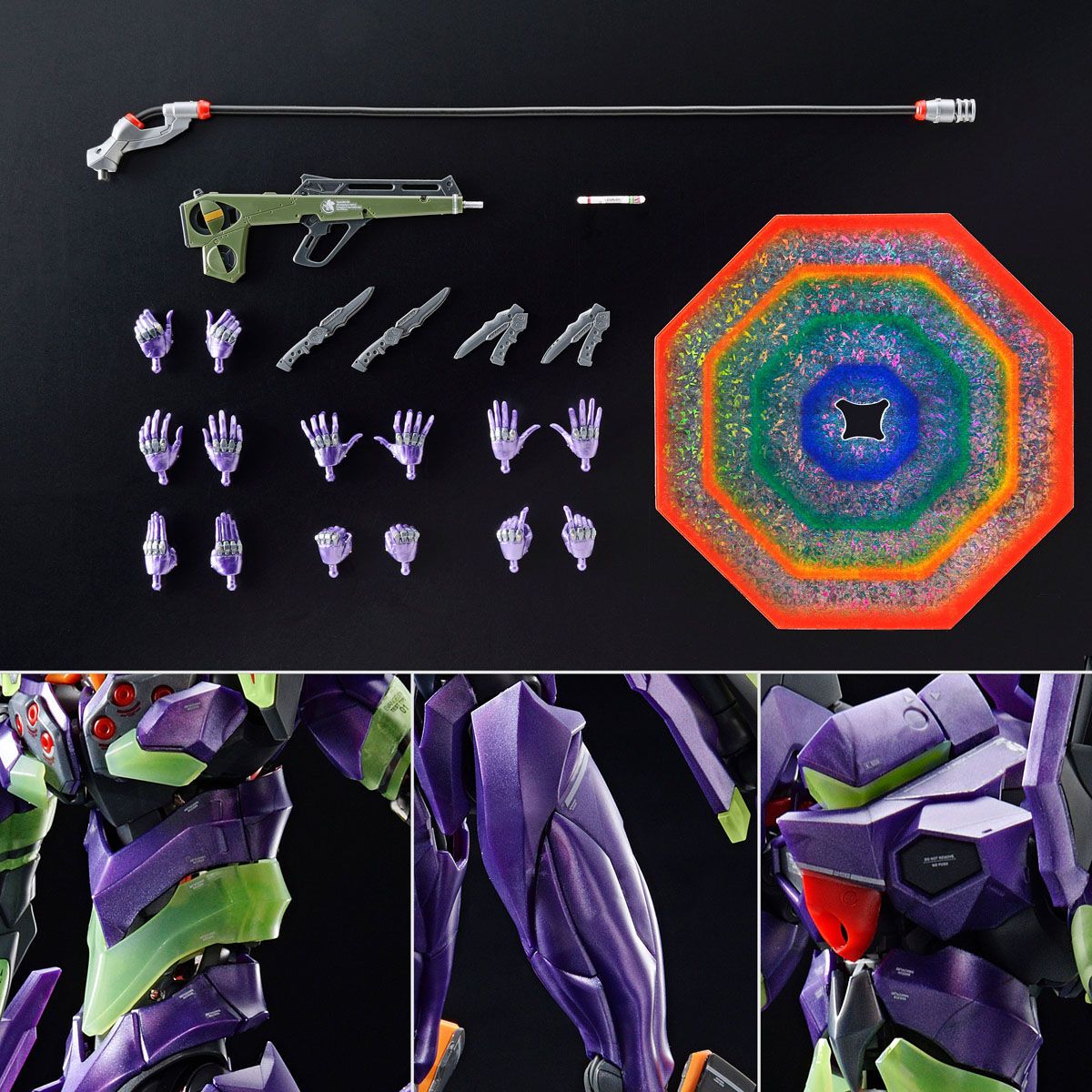 RG Multipurpose Humanoid Decisive Weapon, Artificial Human Evangelion Unit-01 [NIGHT COMBAT COLOR]