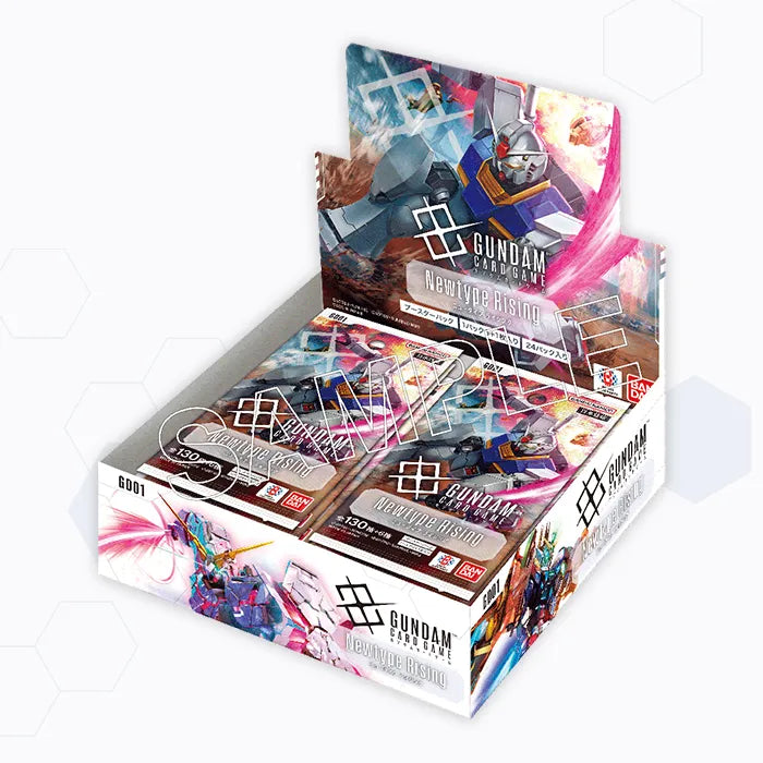 GUNDAM CARD GAME Booster Pack Newtype Rising【GD01】Japanese Version Box