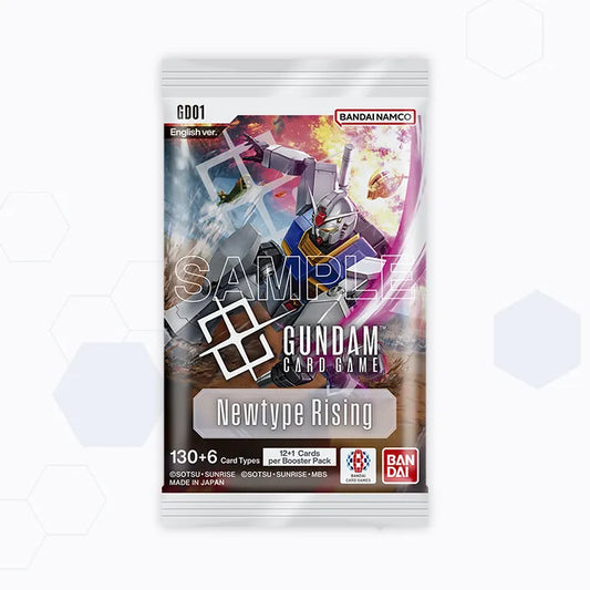 GUNDAM CARD GAME Booster Pack Newtype Rising【GD01】Engliah Version Box