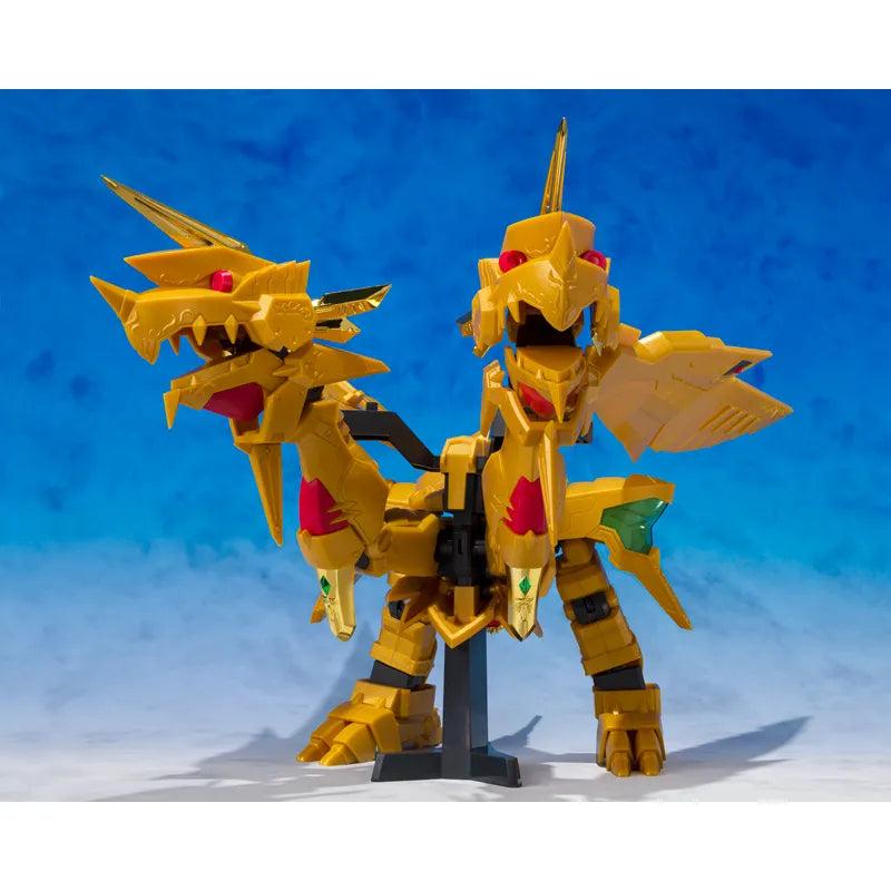 GANSO SD GUNDAM WORLD GOLD GOD SUPERIOR KAISER/SOLAR GOD GOD KAISER compatible set