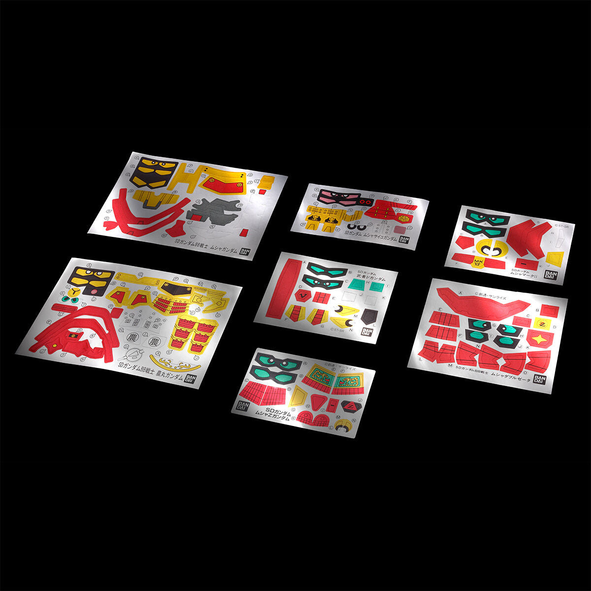 SD GUNDAM BB SENSHI THE MUSHA SHICHININSHU SET