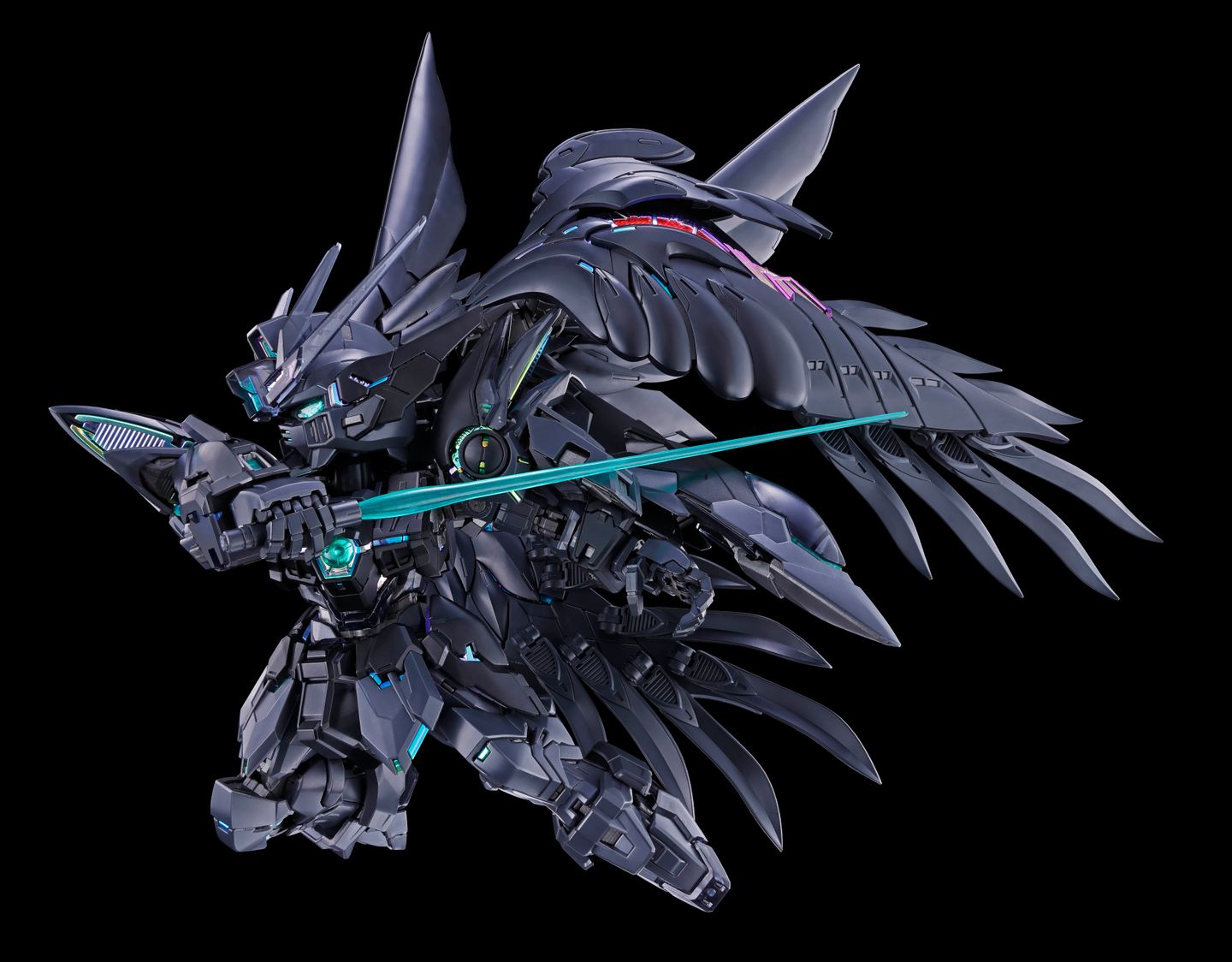 MGSD WING GUNDAM ZERO EW[STRUCTURAL COATING/BLACK]